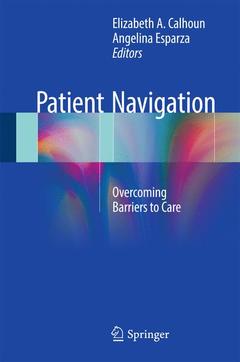 Couverture de l’ouvrage Patient Navigation