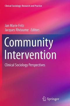 Cover of the book Community Intervention