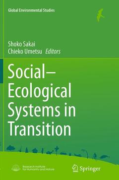 Couverture de l’ouvrage Social-Ecological Systems in Transition