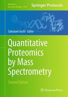 Cover of the book Quantitative Proteomics by Mass Spectrometry