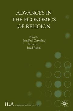 Couverture de l’ouvrage Advances in the Economics of Religion