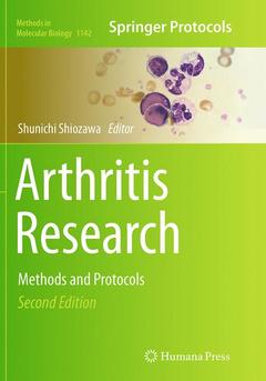 Couverture de l’ouvrage Arthritis Research