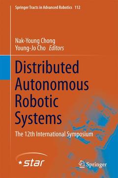 Couverture de l’ouvrage Distributed Autonomous Robotic Systems