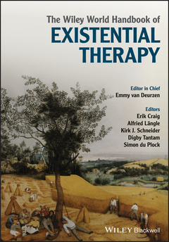 Cover of the book The Wiley World Handbook of Existential Therapy