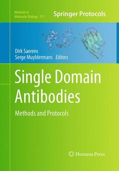 Couverture de l’ouvrage Single Domain Antibodies