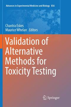 Couverture de l’ouvrage Validation of Alternative Methods for Toxicity Testing