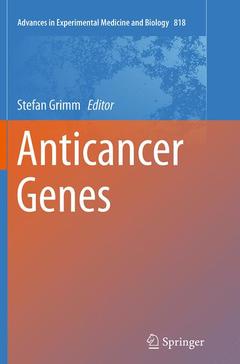 Couverture de l’ouvrage Anticancer Genes
