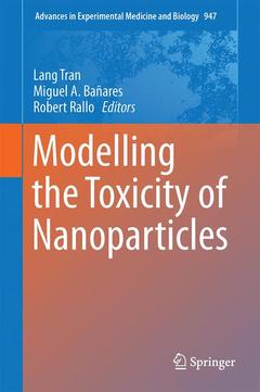 Couverture de l’ouvrage Modelling the Toxicity of Nanoparticles