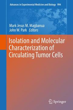 Couverture de l’ouvrage Isolation and Molecular Characterization of Circulating Tumor Cells