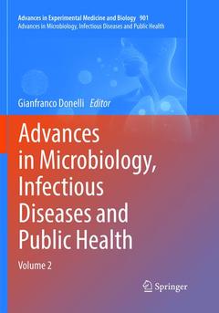 Couverture de l’ouvrage Advances in Microbiology, Infectious Diseases and Public Health
