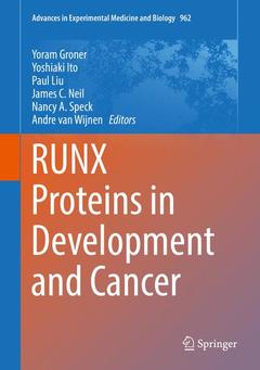 Couverture de l’ouvrage RUNX Proteins in Development and Cancer