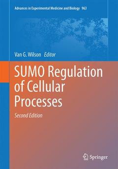 Couverture de l’ouvrage SUMO Regulation of Cellular Processes