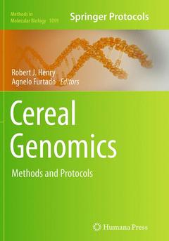 Couverture de l’ouvrage Cereal Genomics
