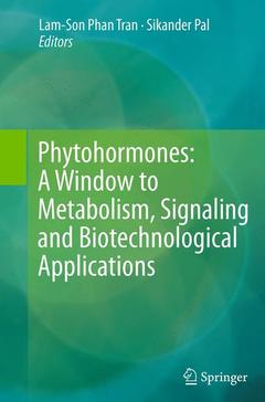 Cover of the book Phytohormones: A Window to Metabolism, Signaling and Biotechnological Applications