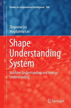 Couverture de l’ouvrage Shape Understanding System