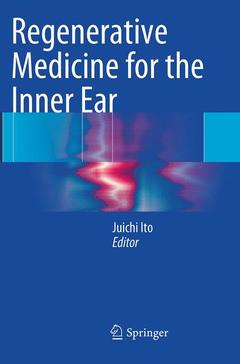 Couverture de l’ouvrage Regenerative Medicine for the Inner Ear