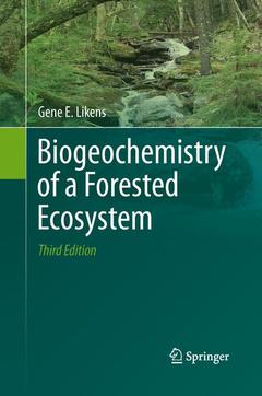 Couverture de l’ouvrage Biogeochemistry of a Forested Ecosystem
