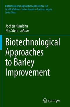 Couverture de l’ouvrage Biotechnological Approaches to Barley Improvement