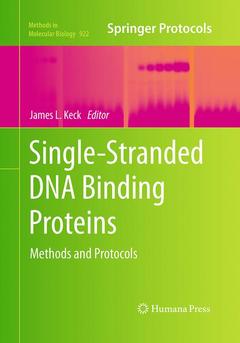 Cover of the book Single-Stranded DNA Binding Proteins