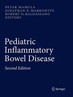 Couverture de l’ouvrage Pediatric Inflammatory Bowel Disease