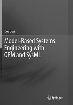 Cover of the book Model-Based Systems Engineering with OPM and SysML