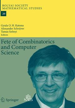 Couverture de l’ouvrage Fete of Combinatorics and Computer Science