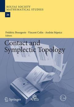 Couverture de l’ouvrage Contact and Symplectic Topology