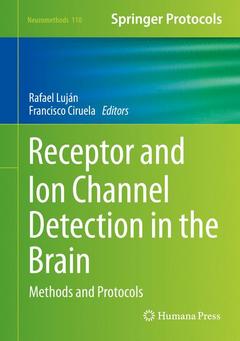 Couverture de l’ouvrage Receptor and Ion Channel Detection in the Brain