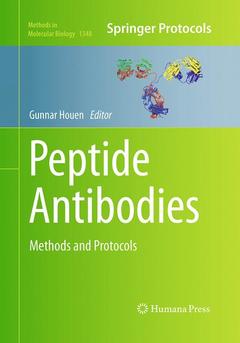 Couverture de l’ouvrage Peptide Antibodies