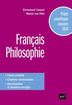 Couverture de l’ouvrage Prépas scientifiques 2019-2020. Français/Philosophie - La démocratie