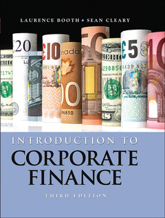 Couverture de l’ouvrage Introduction to Corporate Finance 