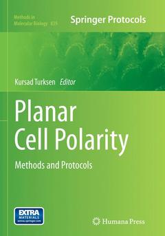 Couverture de l’ouvrage Planar Cell Polarity