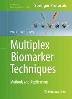 Couverture de l’ouvrage Multiplex Biomarker Techniques