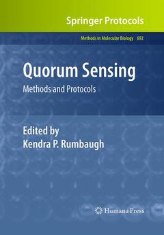 Couverture de l’ouvrage Quorum Sensing