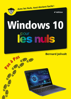 Couverture de l’ouvrage Windows 10 Pas à pas Pour les Nuls