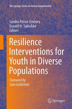Cover of the book Resilience Interventions for Youth in Diverse Populations