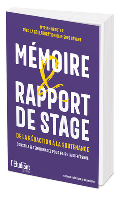 Cover of the book Mémoire & rapport de stage - De la rédaction à la soutenance