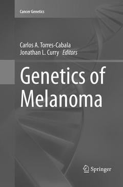 Couverture de l’ouvrage Genetics of Melanoma