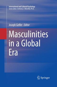 Couverture de l’ouvrage Masculinities in a Global Era