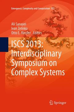 Couverture de l’ouvrage ISCS 2013: Interdisciplinary Symposium on Complex Systems