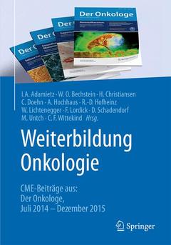 Couverture de l’ouvrage Weiterbildung Onkologie