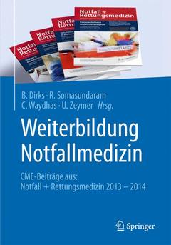 Couverture de l’ouvrage Weiterbildung Notfallmedizin