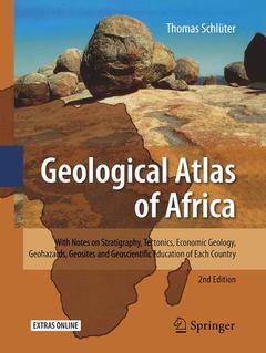Couverture de l’ouvrage Geological Atlas of Africa