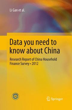 Couverture de l’ouvrage Data you need to know about China