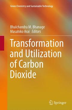 Couverture de l’ouvrage Transformation and Utilization of Carbon Dioxide