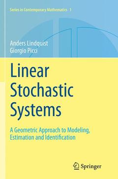 Couverture de l’ouvrage Linear Stochastic Systems