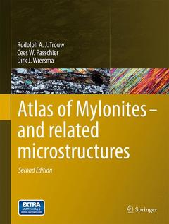 Couverture de l’ouvrage Atlas of Mylonites - and related microstructures