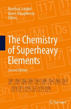 Couverture de l’ouvrage The Chemistry of Superheavy Elements