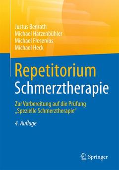Couverture de l’ouvrage Repetitorium Schmerztherapie