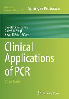 Couverture de l’ouvrage Clinical Applications of PCR